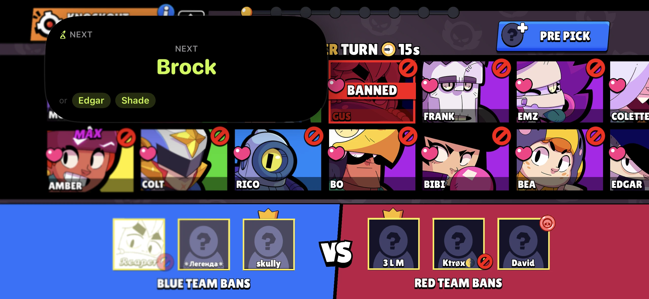 Live Draft advice over a real Brawl Stars draft